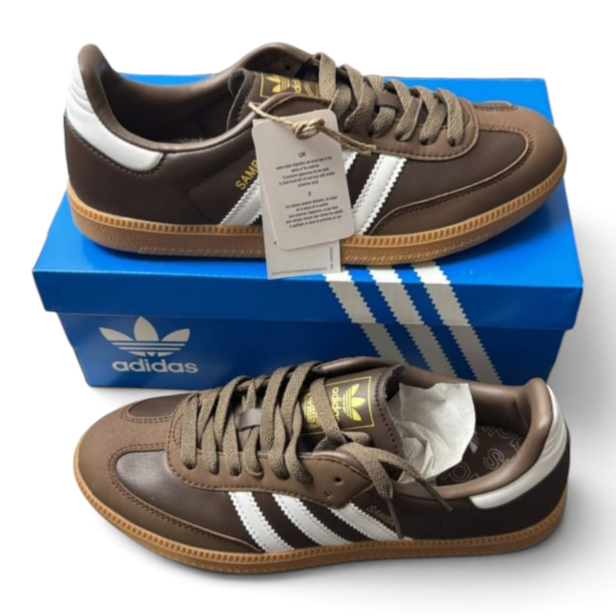 adidas samba marrones