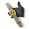 cinturon gucci marron